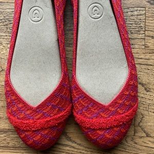 Pomegranate Grid Rothy’s EUC size 7